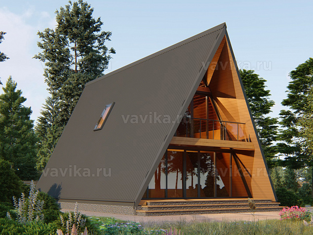 VDF05 Дом в Афрейм стиле