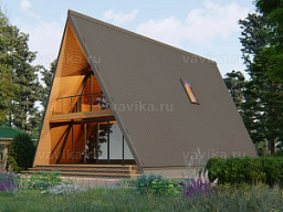 Дом в Афрейм стиле VDF05