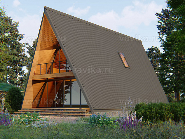 Дом в Афрейм стиле VDF05